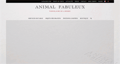 Desktop Screenshot of animal-fabuleux.fr